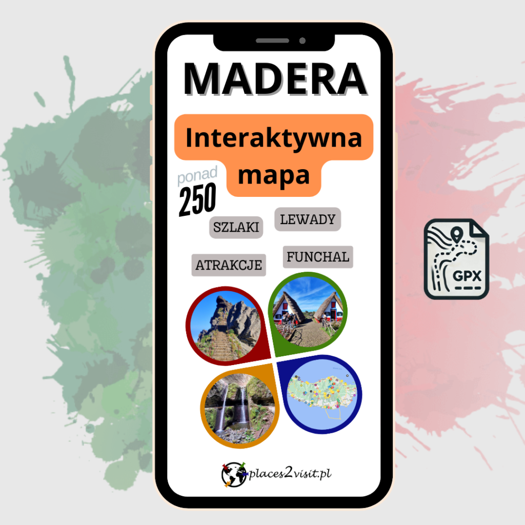 Madera mapa atrakcji